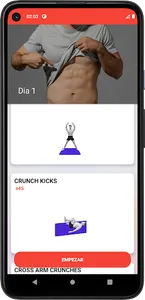 Men's Abs Fitness App screenshot 3