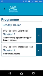 ABS Conference screenshot 1