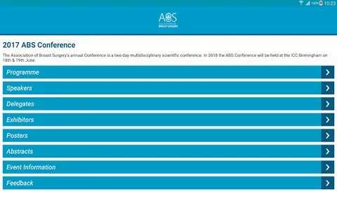 ABS Conference screenshot 3