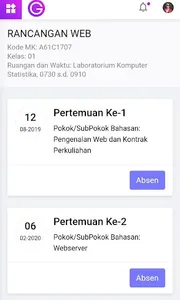 eAbsensi FMIPA UNM screenshot 3