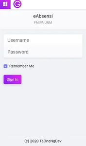 eAbsensi FMIPA UNM screenshot 6