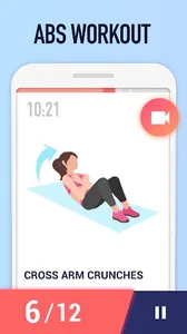 Abs Workout - Burn Belly Fat screenshot 0