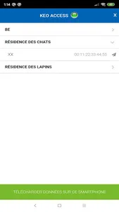 KEO Access screenshot 1