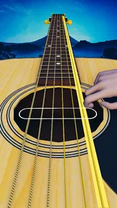 Acoustic electric guitar game screenshot 0