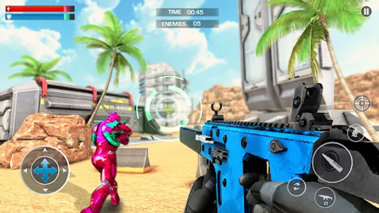 Robot Warfare Crossfire Battle screenshot 10