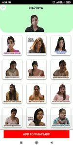 Tamil Actress WAstickers screenshot 20