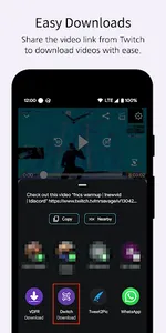 Video Downloader for Twitch screenshot 1