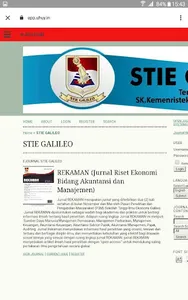 STIE Galileo Batam screenshot 6