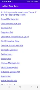Indian Bare Acts (Eng) screenshot 4