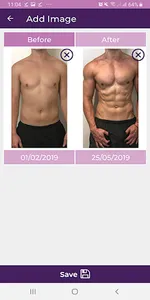 Before and After screenshot 2