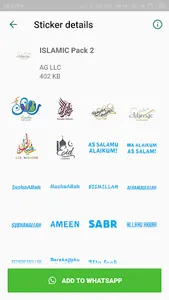 Islamic Stickers for WA screenshot 1