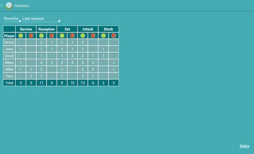 Volleyball stats for coach screenshot 13