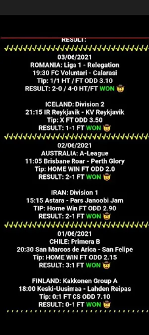 AFFIRMED CORRECT SCORES screenshot 1