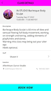 AfterHours Dance Studio screenshot 3