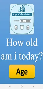 Age Calculator screenshot 0