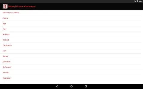 Nöbetçi Eczane Kastamonu screenshot 12