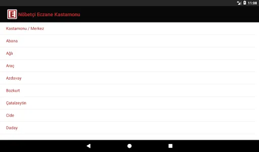 Nöbetçi Eczane Kastamonu screenshot 8