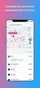 Bliq – Compare & Save on Rides screenshot 2
