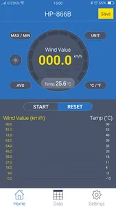 INTELLIGENT ANEMOMETER screenshot 0