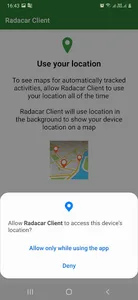 Radacar - Định vị GPS client screenshot 0