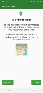 Radacar - Định vị GPS client screenshot 3