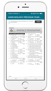 AIIMS BIOLOGY PREVIOUS YEARS S screenshot 3