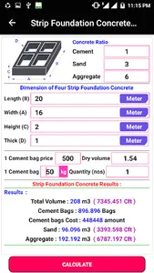 Builder Calculator Pro screenshot 1