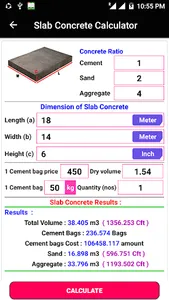 Builder Calculator Pro screenshot 2