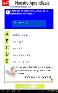 Factorización Procedimientos screenshot 10