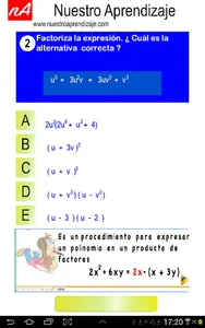 Factorización Procedimientos screenshot 12