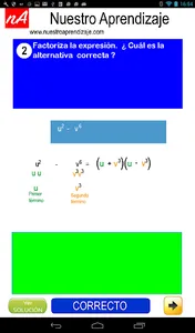 Factorización Procedimientos screenshot 5