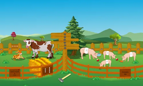 Calf Hungry Escape screenshot 1