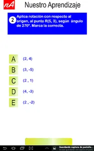 Rotar figuras plano cartesiano screenshot 12