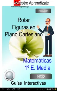 Rotar figuras plano cartesiano screenshot 8