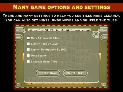 Mah Jongg Tiles Solitaire screenshot 4