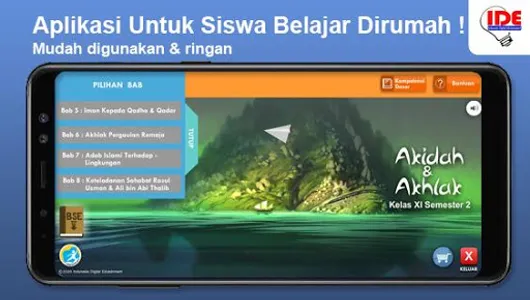 MTs Kelas IX-Akidah Akhlak Smt screenshot 0