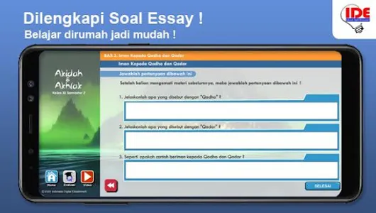 MTs Kelas IX-Akidah Akhlak Smt screenshot 2