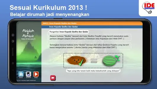 MTs Kelas IX-Akidah Akhlak Smt screenshot 6