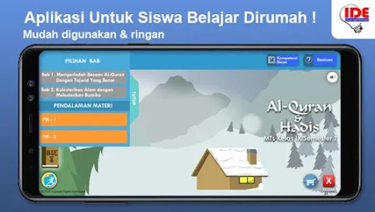 MTs Kelas IX-Alquran Hadis Smt screenshot 1