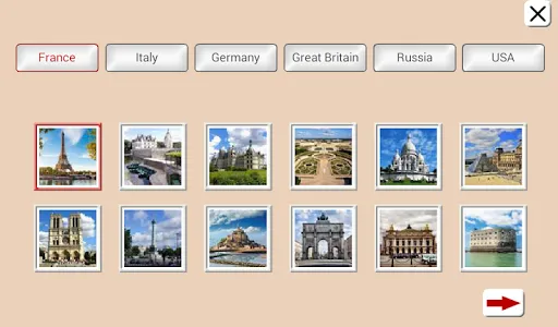 Guess the Country: Tile Puzzle screenshot 9