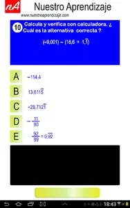 Racionales, operaciones screenshot 5