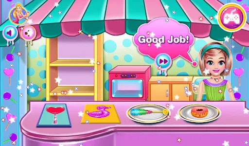 العاب بنات طبخ حلويات  بدون نت screenshot 10