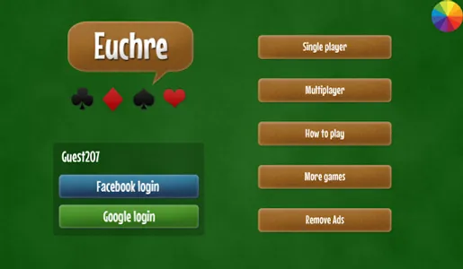 Euchre card game screenshot 7