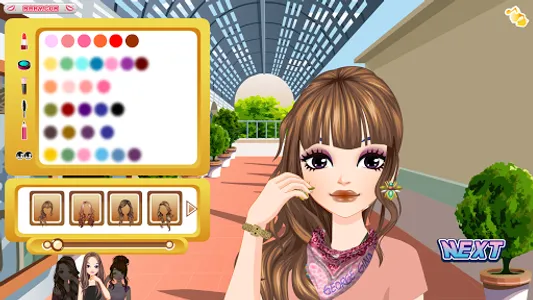 Californian Girls - dress up screenshot 1