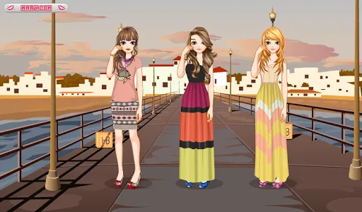 Californian Girls - dress up screenshot 7