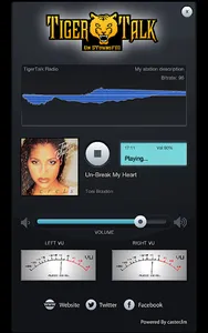 TigerTalk Radio Player screenshot 1