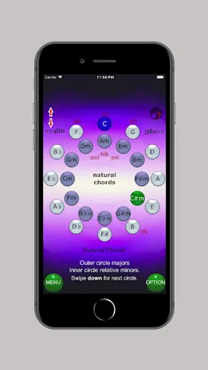 CIRCLE OF 5THS  Chords screenshot 1