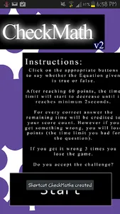 CheckMath screenshot 0
