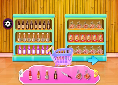 Fast food cooking games girls screenshot 1