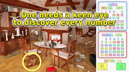 Mystery Numbers: Hidden Object screenshot 0